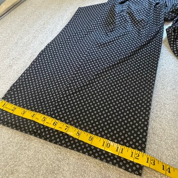 ROBERT LOUIS WOMEN'S Pull on PALAZZO PANTS sailor black white wide leg XL New - Picture 14 of 14